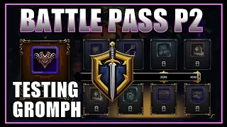 Battle Pass Part 2 LIVE! (free mythic bag) Testing Gromph Companion! - Neverwinter M26