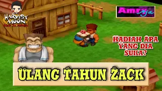 Hadiah Ulang Tahun Kesukaan Zack - Harvest Moon Back To Nature - Gameplay - Walkthrough