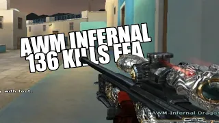 Awm Infernal gameplay 136 kills FFA | Crossfire Philippines