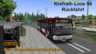 Omsi 2 Krefrath Linie 56 Rückfahrt MB O530 Facelift Ü