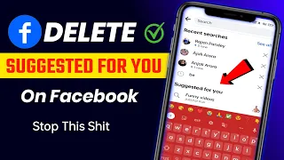 How to Delete Suggested For You on Facebook (New Trick)