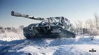 Jagdpanzer E 100!Босс в роддоме! - World of tanks Blitz.18+