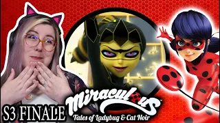 Miracle Queen? - Miraculous Ladybug S3 E 25-26 FINALE REACTION - Zamber Reacts