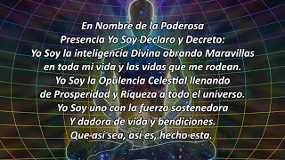 El Decreto del día 25 de Abril del 2024 - Afirmaciones poderosas del Yo Soy para transformar vidas