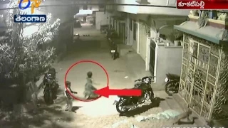Caught On Camera | Dog Attack | Brave Boy Fights with Dog to Save herself at Kukatpally