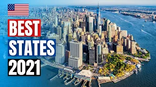 Top 10 BEST STATES to Live in USA 2024 | America Travel Guide