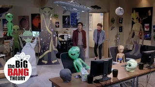 Raj Discovers Alien Life | The Big Bang Theory