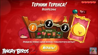 Daily Challenge/Ежедневное испытание 4-5-6! 11/07/2021 Angry Birds 2.