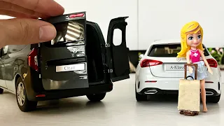 Shows Off Her Super Commercial Car Skills with the Best HatchBack Car | Miniature Diecast Model Cars