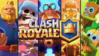 I tested the 5 STRONGEST Decks in Clash Royale!