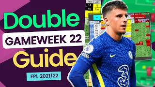 FPL Double Gameweek 22 Guide | Fantasy Premier League 2021/22