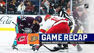 Hurricanes @ Ducks 10/15 | NHL Highlights 2023