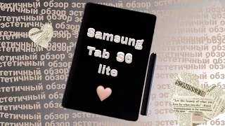 Samsung Tab S6 lite‧₊˚эстетичный обзор‧₊˚планшет для учебы, работы, продуктивности‧₊˚virulusha