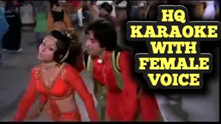 Wada Karo Nahi Chodoge Karaoke with Female Voice | Kishore Kumar, Lata Mangeshkar | Aa Gale Lag Jaa