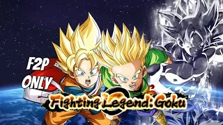 THE F2P CHALLENGE: SUPER SAIYANS MISSION: FIGHTING LEGEND GOKU EVENT: DBZ DOKKAN BATTLE