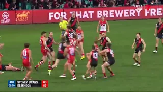 Highlights: Sydney Swans v Essendon Bombers