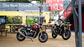 새로운 단기통 트라이엄프 모터사이클 공개 / The New Triumph Speed 400 & Scrambler 400X arrived