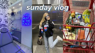 sunday vlog: trader joe’s haul, cleaning my apartment, + skin treatments | maddie cidlik