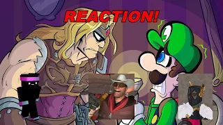 HANDING HIM THE L! Luigi vs Simon Belmont! Smash Bracket Reaction!