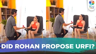 WHAT! Rohan Mehra proposes Urfi Javed?  | Television News