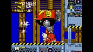 Sonic 2 Multiple Robotniks in Death Egg Zone Glitch (Featuring Headless Eggman)