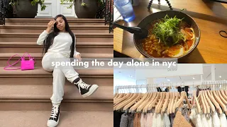 spending the day alone in nyc | klaiyi hair