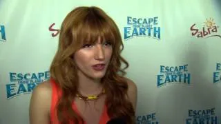 Bella Thorne's Official 'Escape from Planet Earth' Premiere Interview