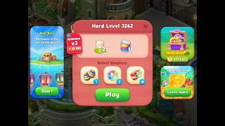 Gardenscapes Level 3262