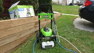 Greenworks 2000 Psi pressure washer