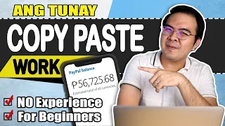 Tunay na Copy Paste Jobs Online (Pinaka Madaling Online Job)