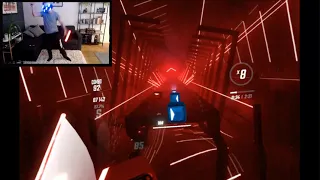 Beat Saber | PSVR | Full OST 1+2+3 Expert difficulty S rank (well...)