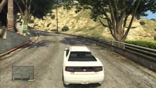 GTA 5 - drive to Vinewood sign