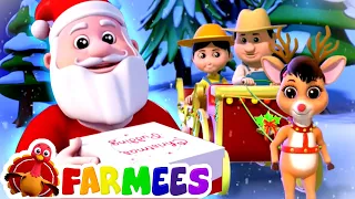 Deck The Halls | Christmas Songs for Kids | Xmas Carols | Nursery Rhymes by Farmees