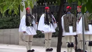 Changing of the Guard in Athens....Greece..Funny to Music..
