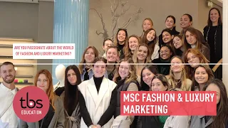 MSc Fashion & Luxury Marketing in English at TBS Education - Barcelona | 2023