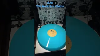 WAR, The World is a Ghetto colored vinyl