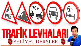 Trafik Levhaları ve En çok çıkan soruları