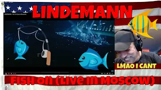 LINDEMANN - Fish On (Live in Moscow) - REACTION - another brilliantly written metaphor!