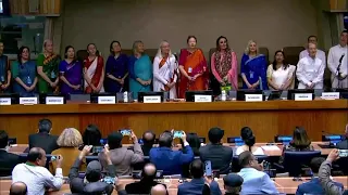 Sri Chinmoy Choir Performs at International Mother Language Day - United Nations