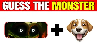 Guess The Monster By Emoji & Eyes | Poppy Playtime Chapter 3 | Smiling Critters| Catnap, Dogday