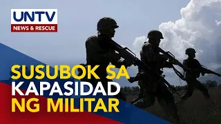 Simulasyon ng pananakop sa bansa, isinagawa ng AFP sa CATEX training