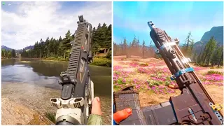 Evolution of P416 in Far Cry Games 2012 to 2021