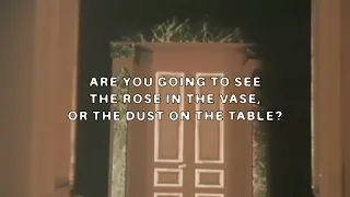 $UICIDEBOY$ - ARE YOU GOING TO SEE THE ROSE IN THE VASE, OR THE DUST ON THE TABLE? (Lyric Video)