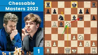 Come Una Lezione di Scacchi! - Carlsen  vs Van Foreest | Chessable Masters 2022