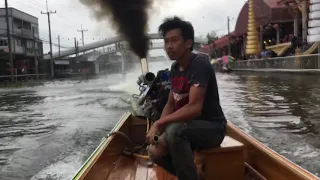 800HP Diesel Turbo Engine Thai Longtail Boat Top Speed recorded 200 KM/H