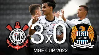 CORINTHIANS 3 X 0 ACADEMIA DE FUTEBOL DB | MGF CUP 2022