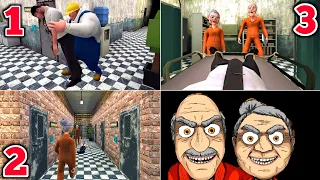 Grandpa and Granny 3 All 3 Game Over Scene | Grandpa and Granny 3 Death Hospital All 3 Game Over