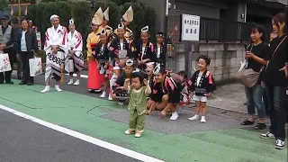 Japanese traditional dance AWA ODORI by toddler