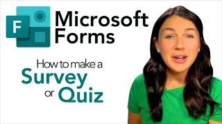 Use Microsoft Forms to Create a Survey - How to - Tutorial