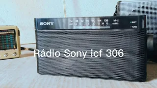 Rádio Sony icf 306 @TNRBrasilOficial